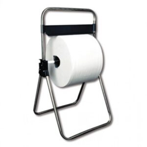 Portabobina Industrial de Pie para Papel Celulosa | Soporte Profesional para Bobinas de Papel