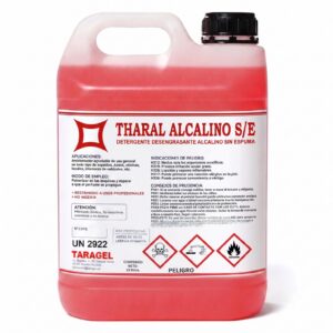 THARAL Alcalino S/E | Desengrasante Concentrado Alcalino Sin Espuma para Uso Profesional