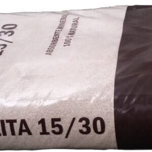 Sepiolita Absorbente Industrial | Granulado Mineral para Absorción de Aceites, Combustibles y Derrames