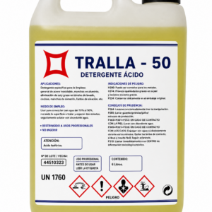 TRALLA 50  Desincrustante Ácido | Eliminador Profesional de Cal y Óxido