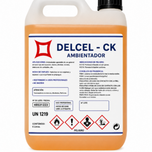 DELCEL CK Ambientador Concentrado | Ambientador Profesional de Larga Duración para Vehículos e Interiores