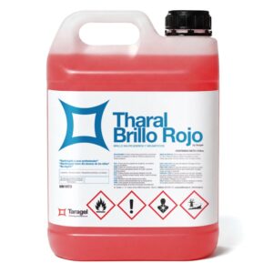 THARAL Brillo Rojo | Abrillantador Profesional para Salpicaderos y Plásticos
